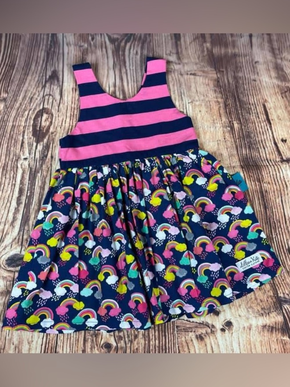 Lillian Kate Rainbow Dress